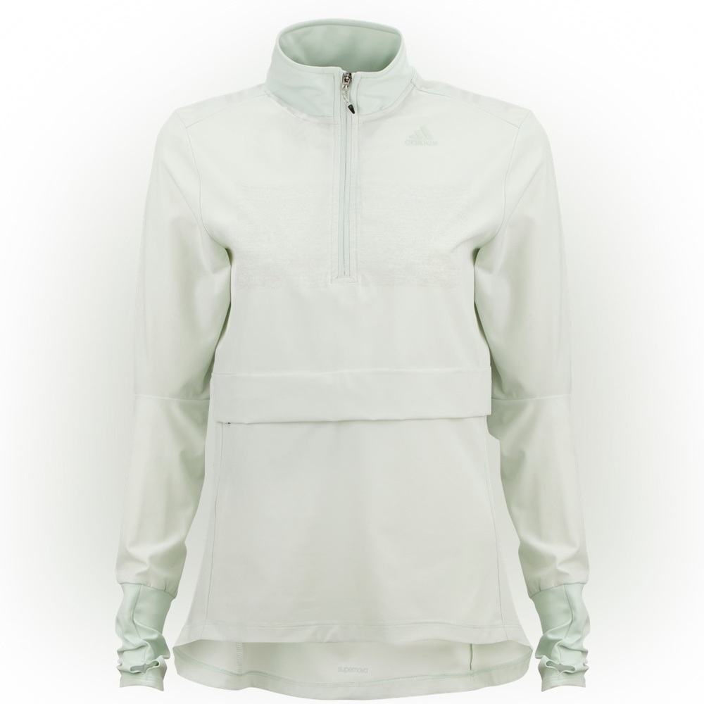 Adidas Running mint green reflective pullover NWT MEDIUM - Picture 2 of 6